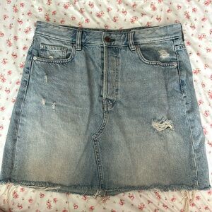 Denim skirt